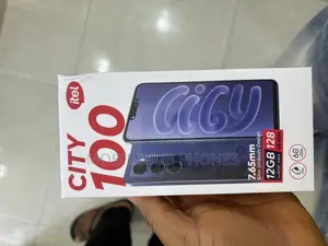 New Itel City 100 128 GB Black