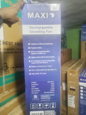 Maxi 18" Rechargeable Black (45-25mrd)