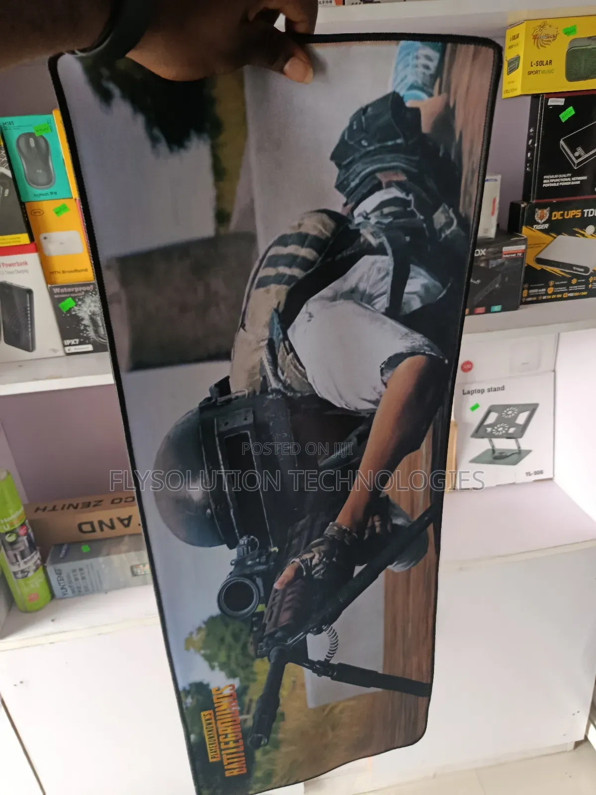 Pubg Large Gaming Desktop Mouse Pad Mat Rubber Lock Edge