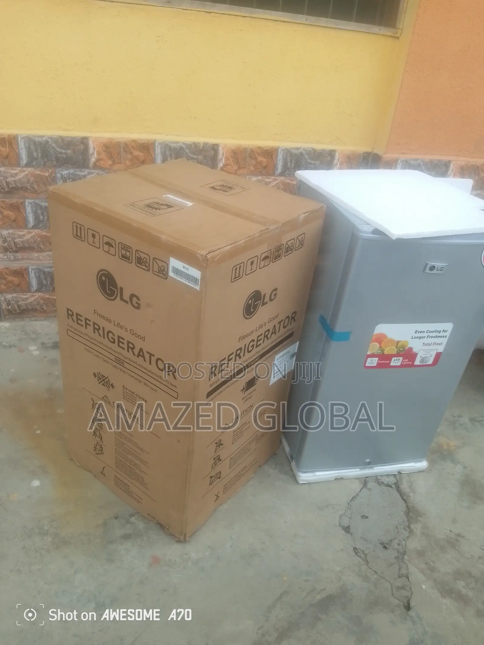Silver Lg Refrigerator 90l( Flg131l)
