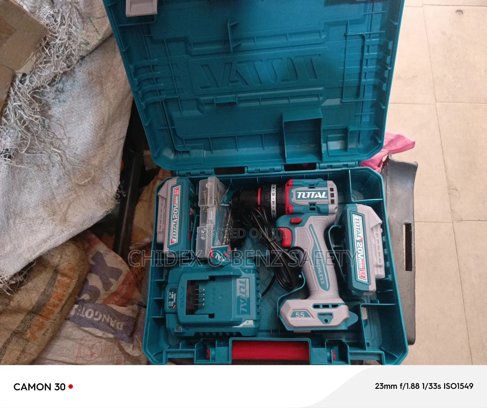 20v Total Cordless Hammer Drill