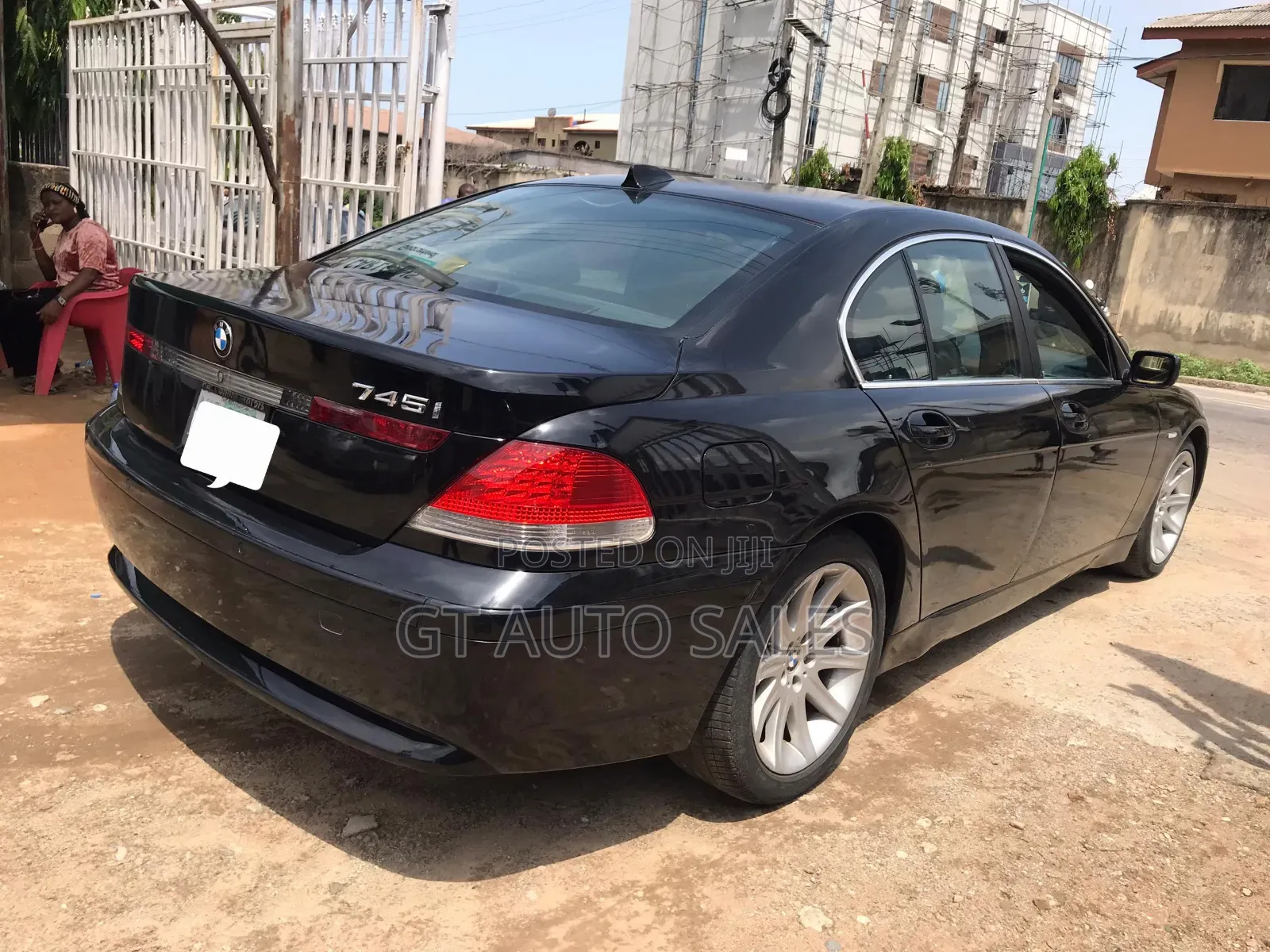 BMW 7 Series 2004 Black