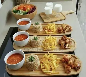 Large Multipurpose Wooden Tray, Catering Restaurants