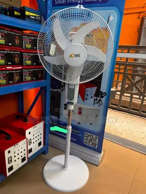 Rechargeable Solar Fan Ac and Dc With 40ah Solar Panel