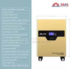 SMS Lithium Battery
