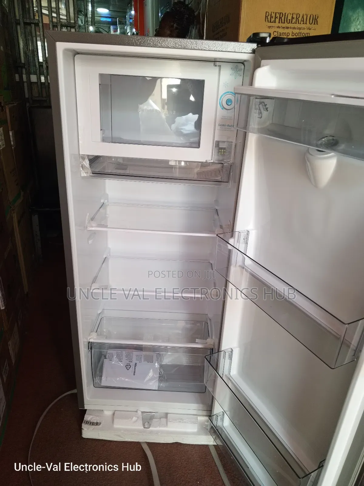 Hisense Single Door Fridge With Dispenser