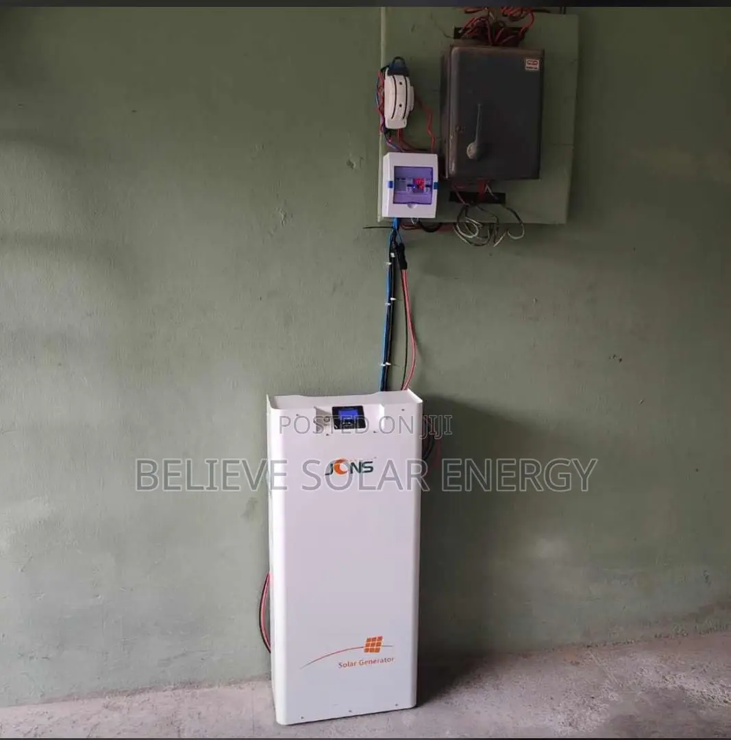 JCNS Solar Generator 3000w With 500w Solar Panel