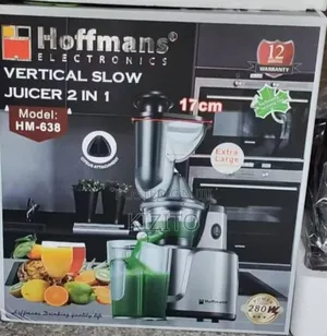 Hoffman's Electric Vertical Slow Juicer 2 in 1