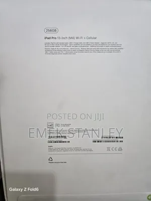 New Apple iPad Pro 13 (2024) 256 GB Gray