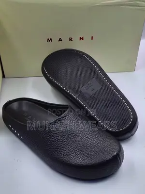 Italian Leather Marni Mule