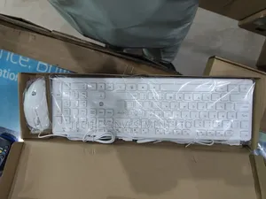 Photo - Hp Keyboard and Mouse White