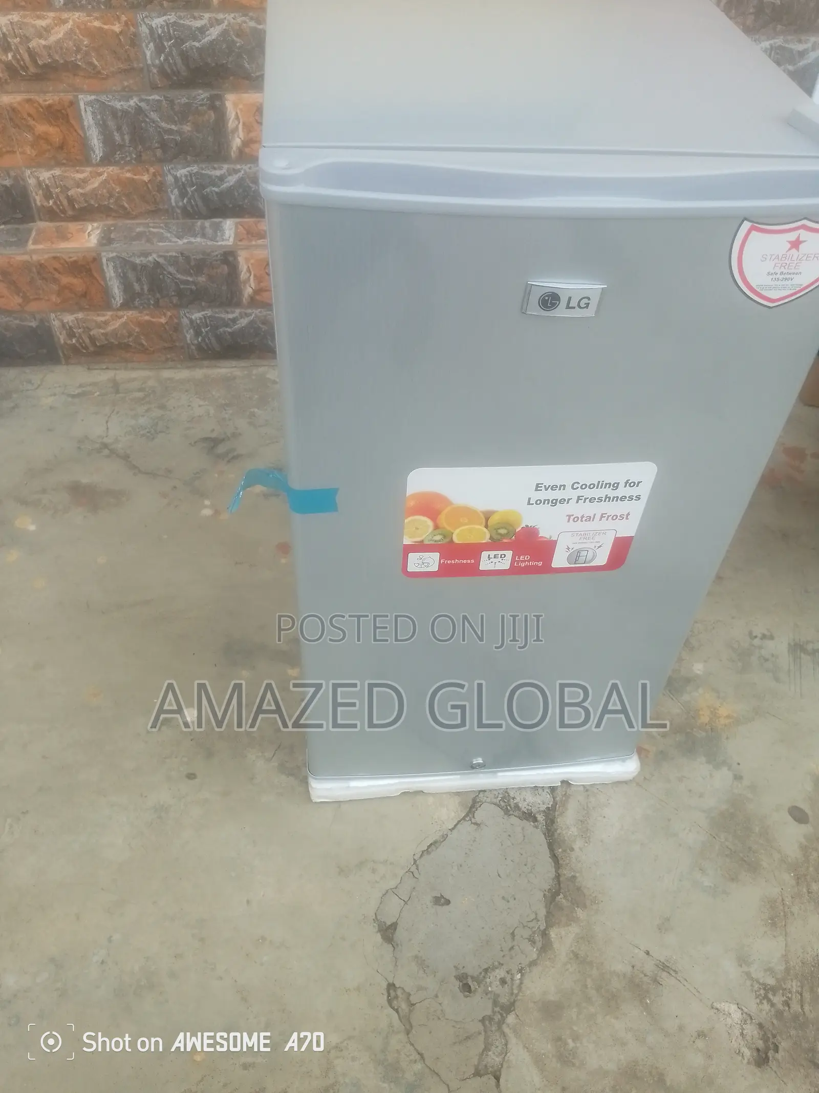 Lg Silver Frigde, (Flg131l) Ice Maker