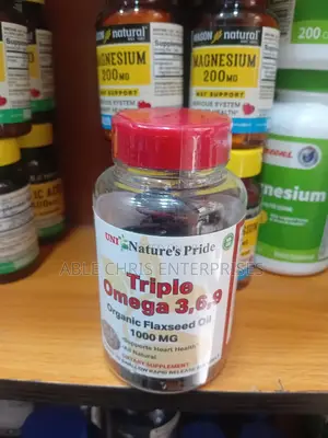 Nature's Pride Triple Omega 3,6,9 Organic Flaxseed Oil