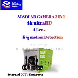4 Lens Ai Solar Camera