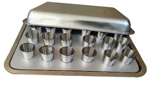 Tray and 24 Cups