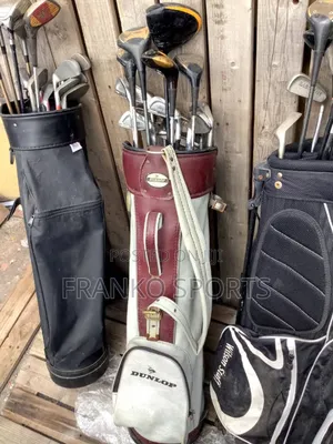 Used Golf Clubs and Bag
