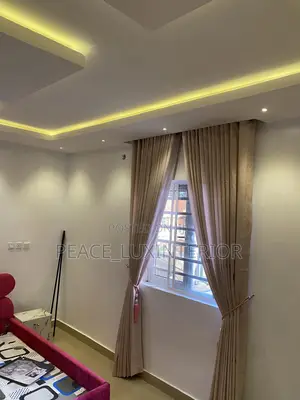 High Quality Pink Curtain