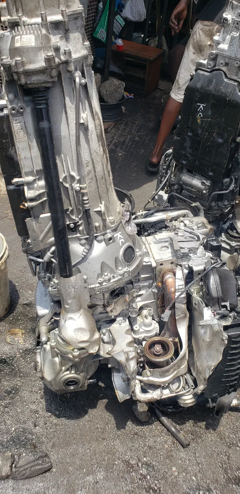 Complete Engine and Gearbox 274 Glc300