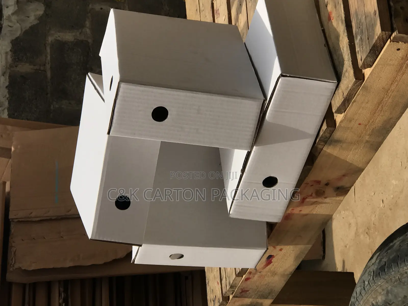Souvenir White Carton Box