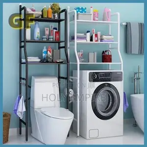 Thicken Stainless Steel Rack Toilet Cabinet Shelving Kitchen