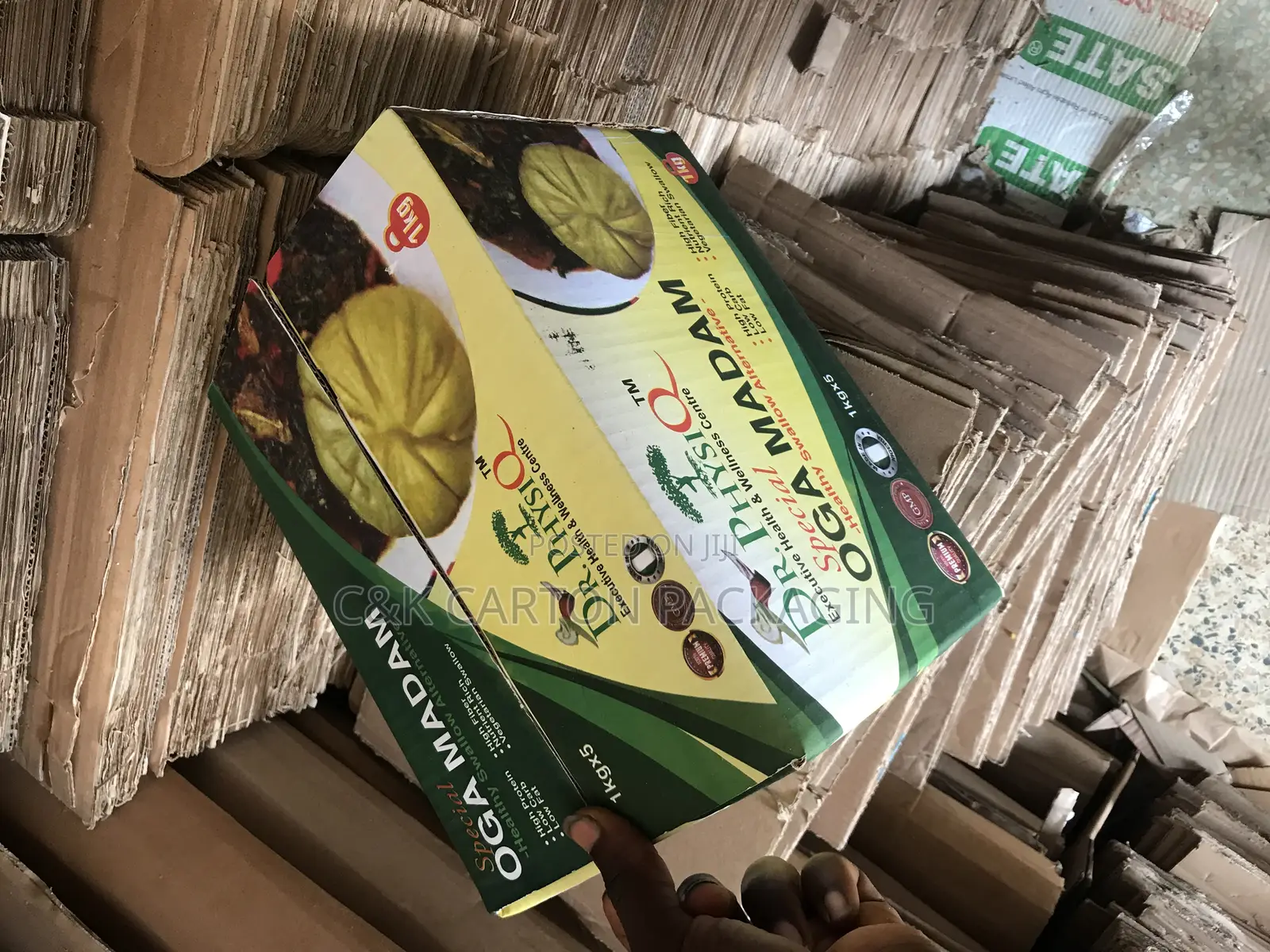 Full Branded Food Carton Box