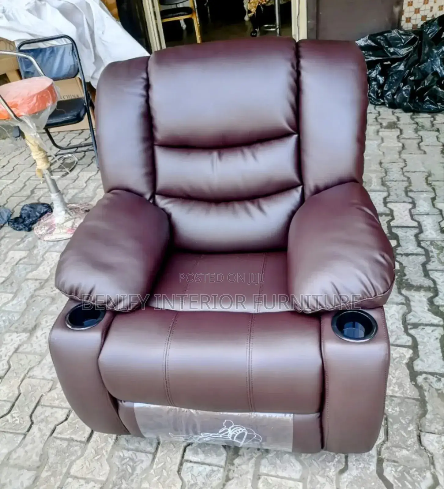 Single Reclining Sofa Chair