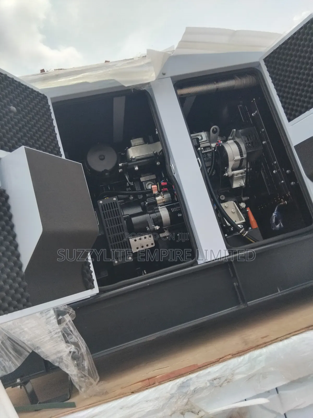 Perkins 20kva Noiseless Generator England Copper Coil Engine