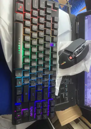 R905 Wireless Gaming Mouse and Keyboard With RGB Backlit