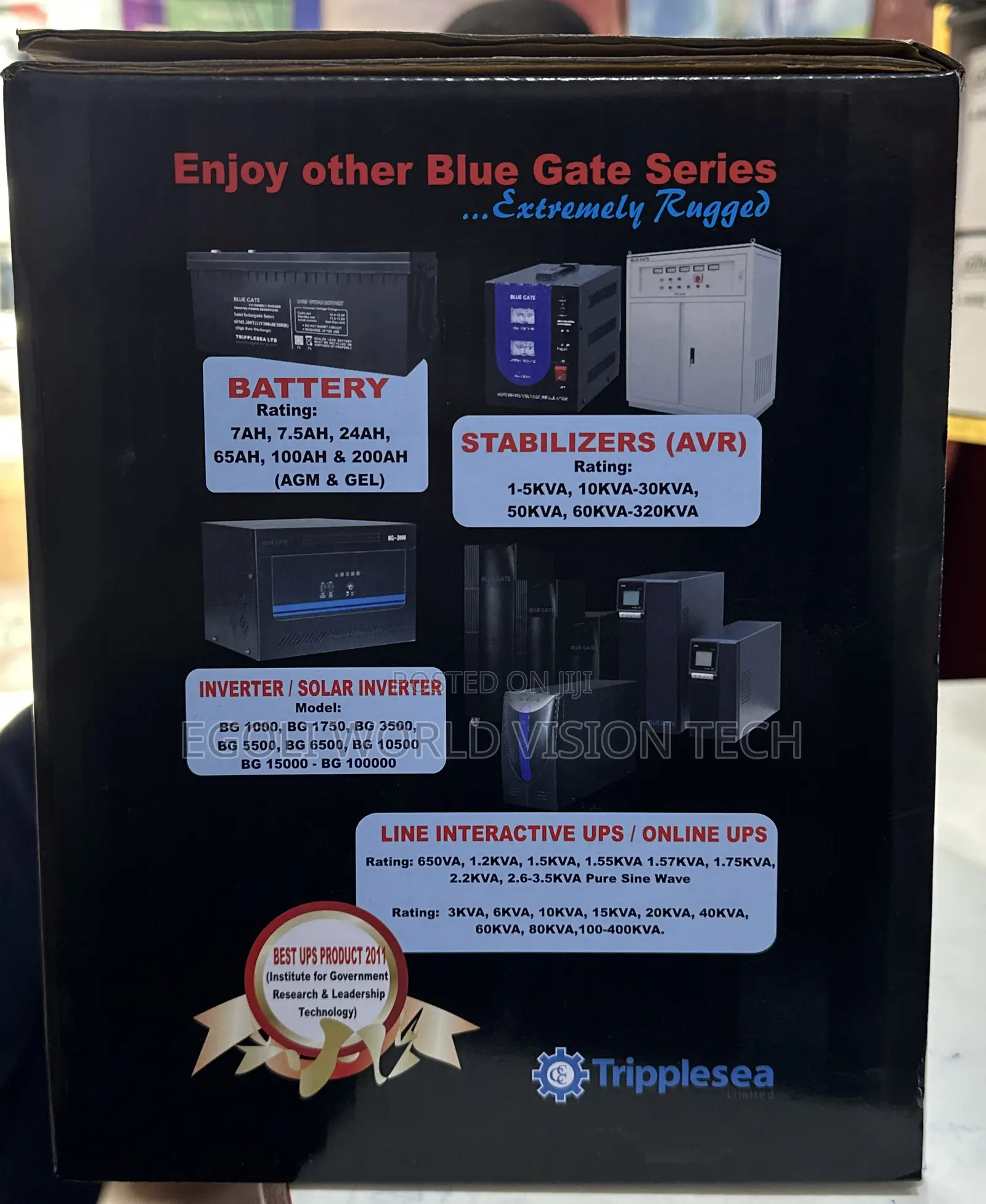Bluegate Ups