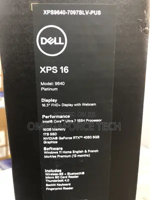 Photo - New Laptop Dell XPS 14 9440 16GB Intel Core Ultra 7 SSD 1T