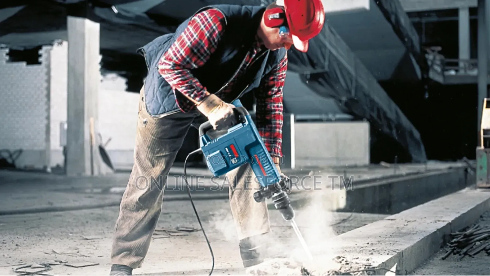 Genuine Bosch Professional GSH 11 E Demolition Hammer.