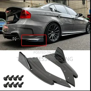Durable Rear Lip Spoiler and Side Skirts