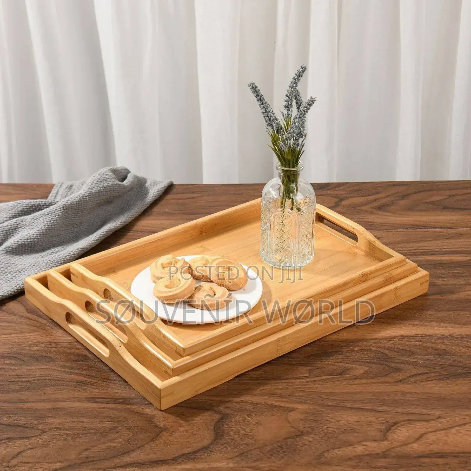 3in1 Bamboo Tray