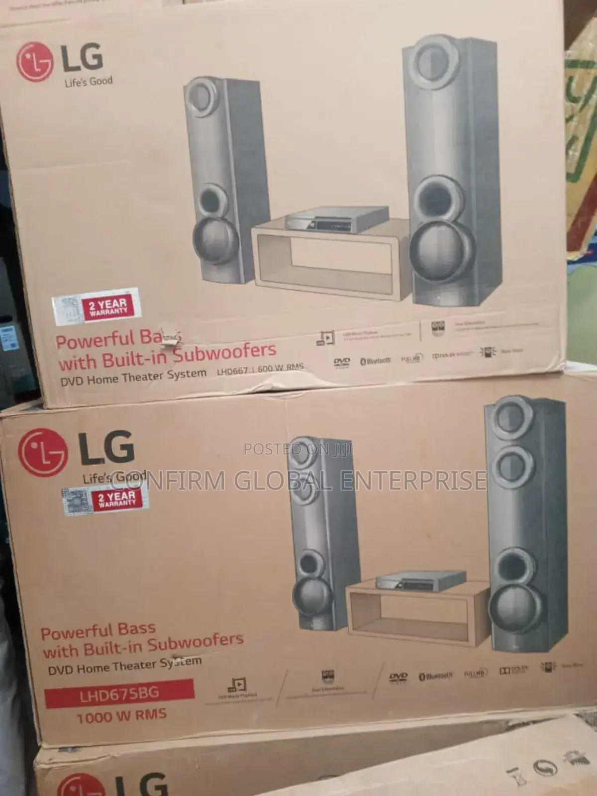 Powerful LG 1000watts Home Theater System