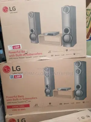 Powerful LG 1000watts Home Theater System