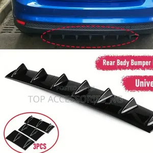 Fin Rear Bumper Diffuser