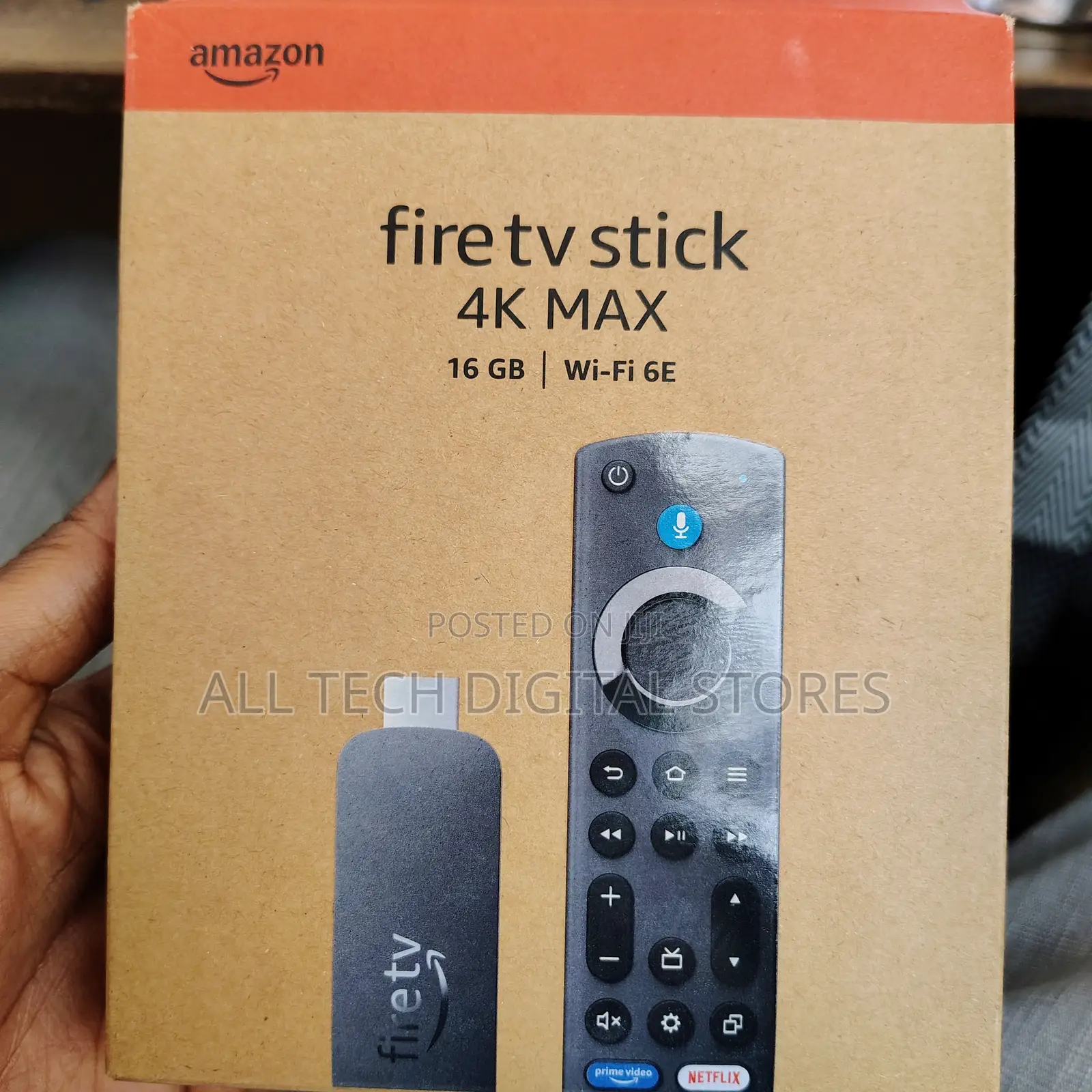 Amazon Fire TV Stick Max 16gb | Wi-Fi 6e