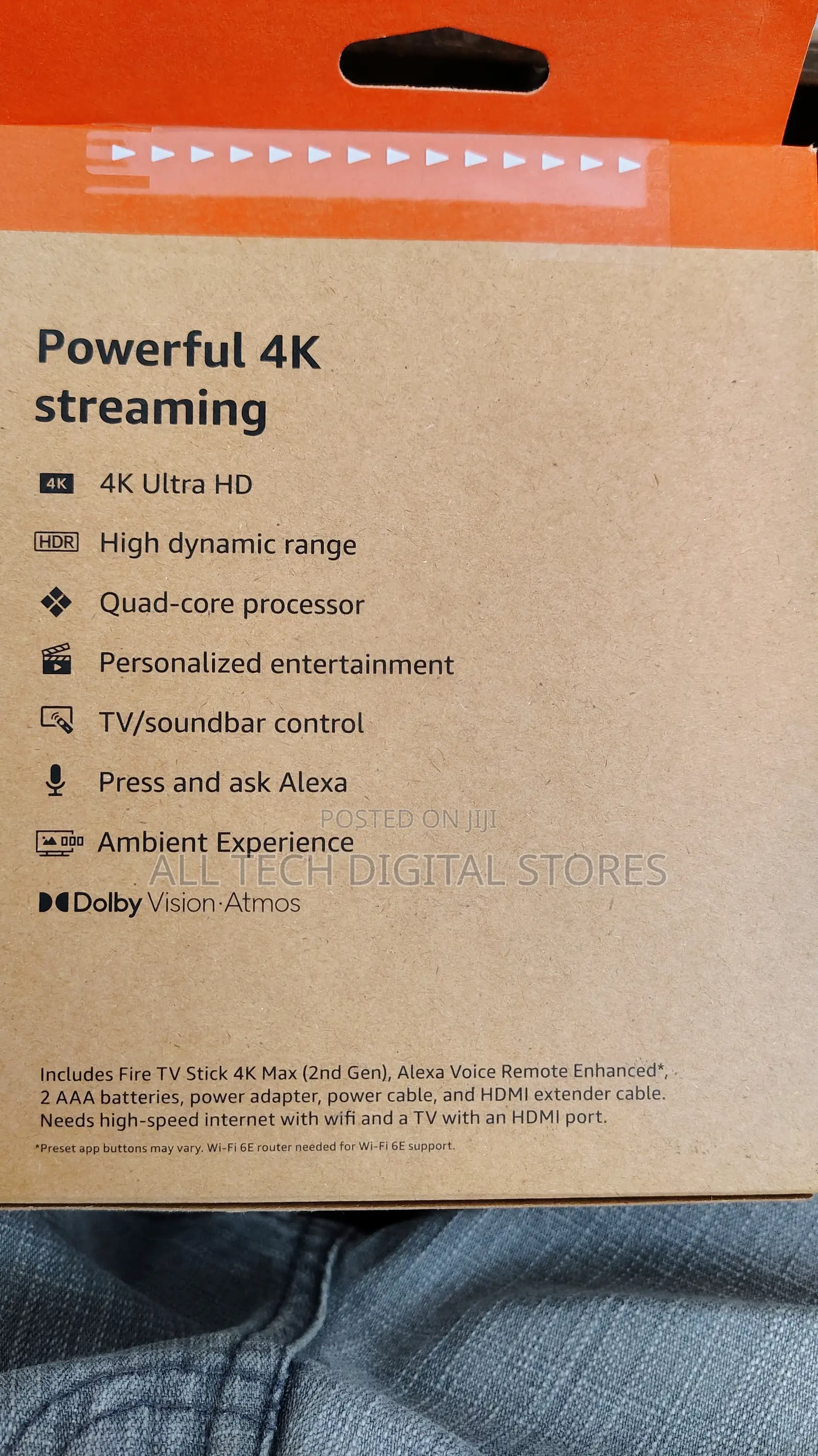 Amazon Fire TV Stick Max 16gb | Wi-Fi 6e