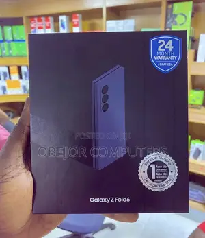 New Samsung Galaxy Z Fold6 256 GB Black