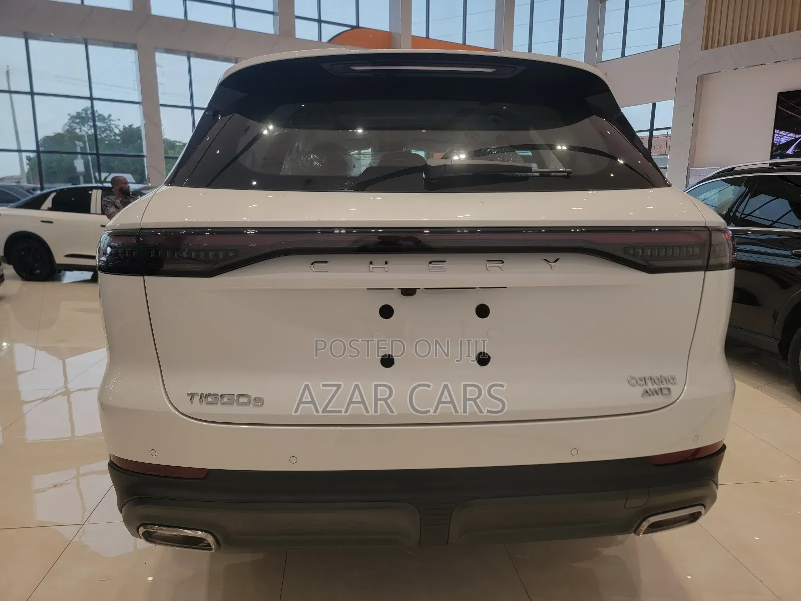 New Chery Tiggo 9 2025 White