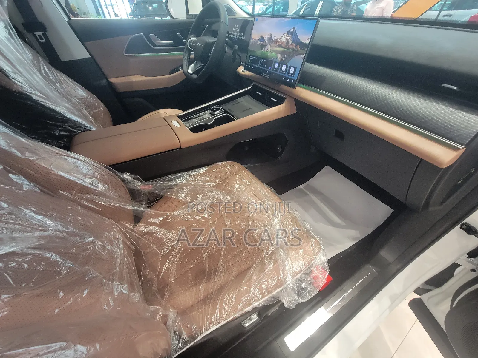 New Chery Tiggo 9 2025 White