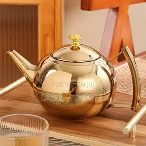 2litres Gold Coffee Kettle With Filter