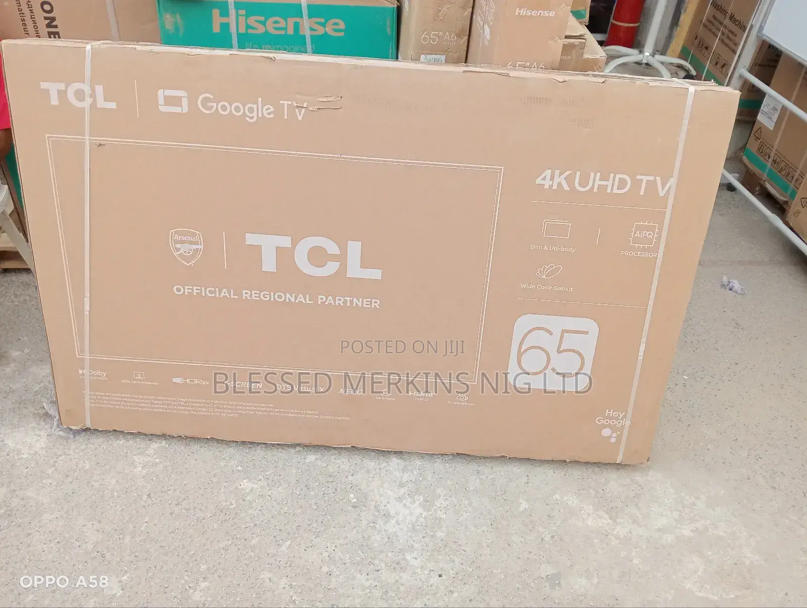 TCL Android Uhd Television 65"
