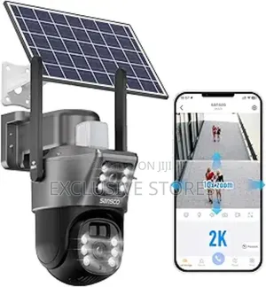 360° Wireless Solar Security Camera