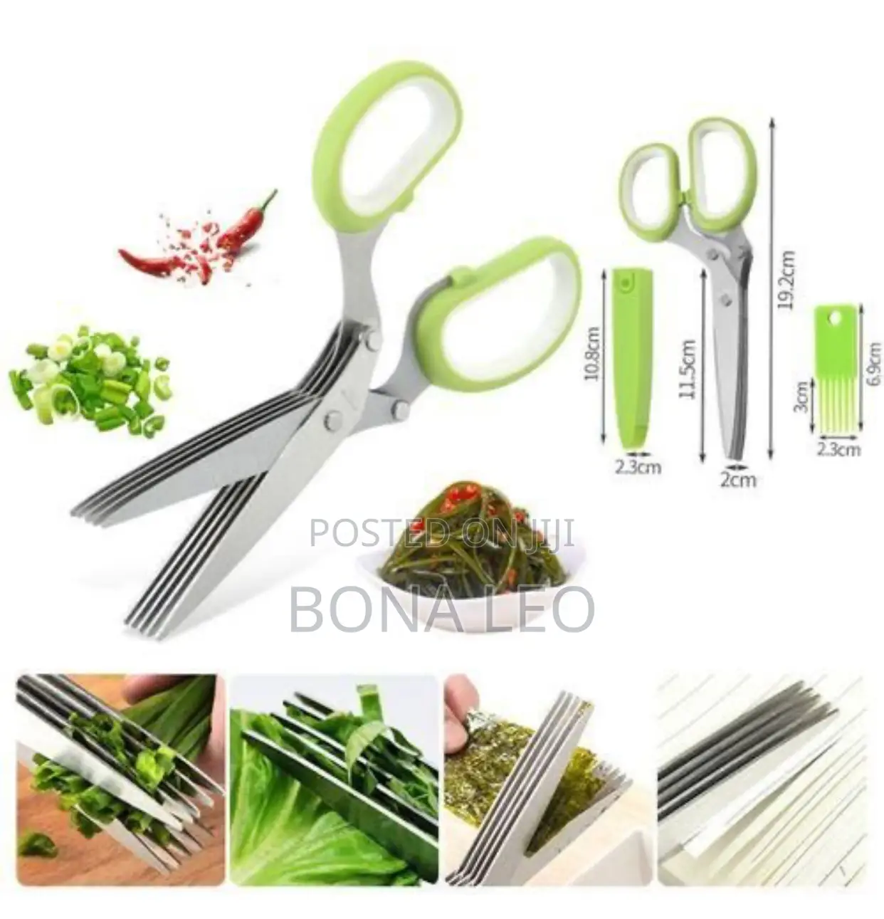 Multiple Blade Kitchen Scissors