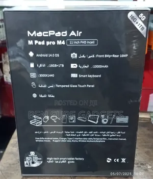New Tablet 1 TB Black