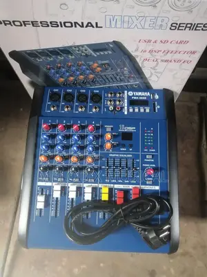 Yamaha 4 Channel Powered Mixer Amplifier With Usb Sd Card