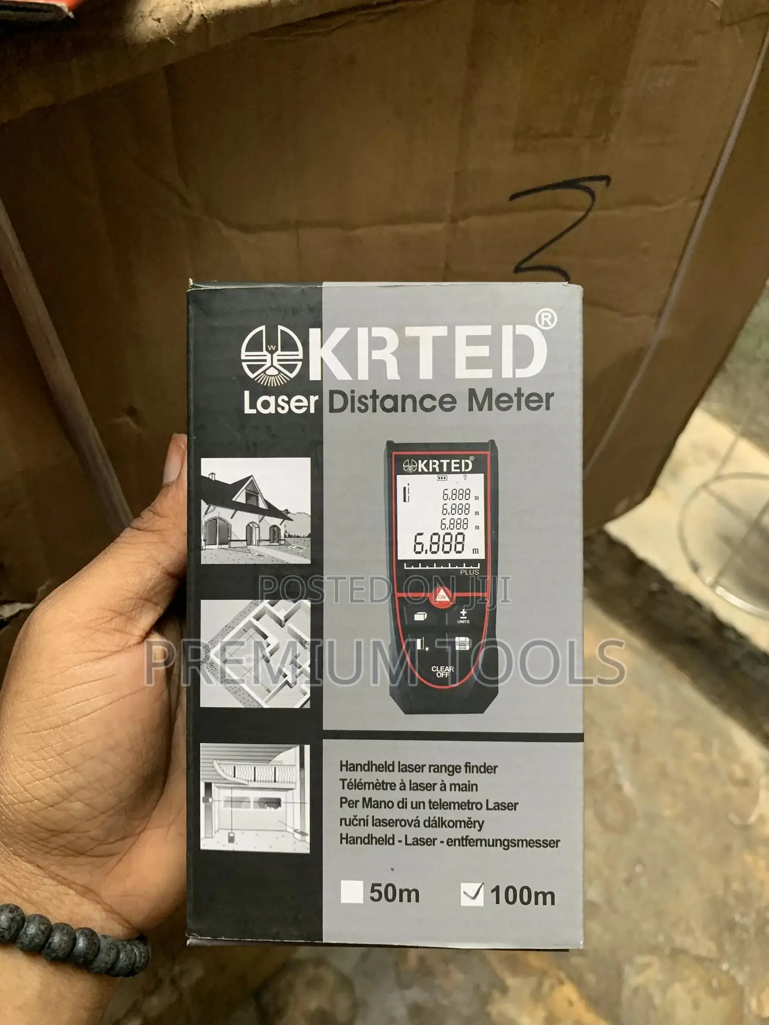 Krted Laser Distance Meter