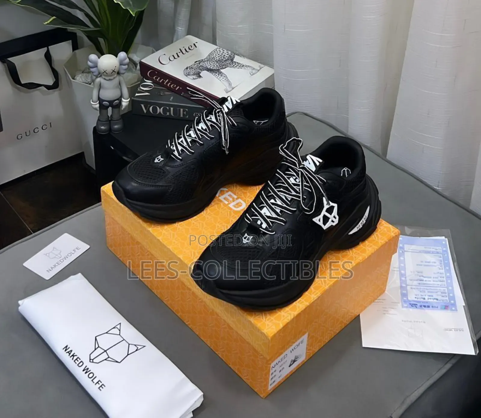 Naked Wolfe Smash Mesh Sneakers