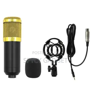 V8s Condenser Microphone Set With Type C iPhone Audio Jack
